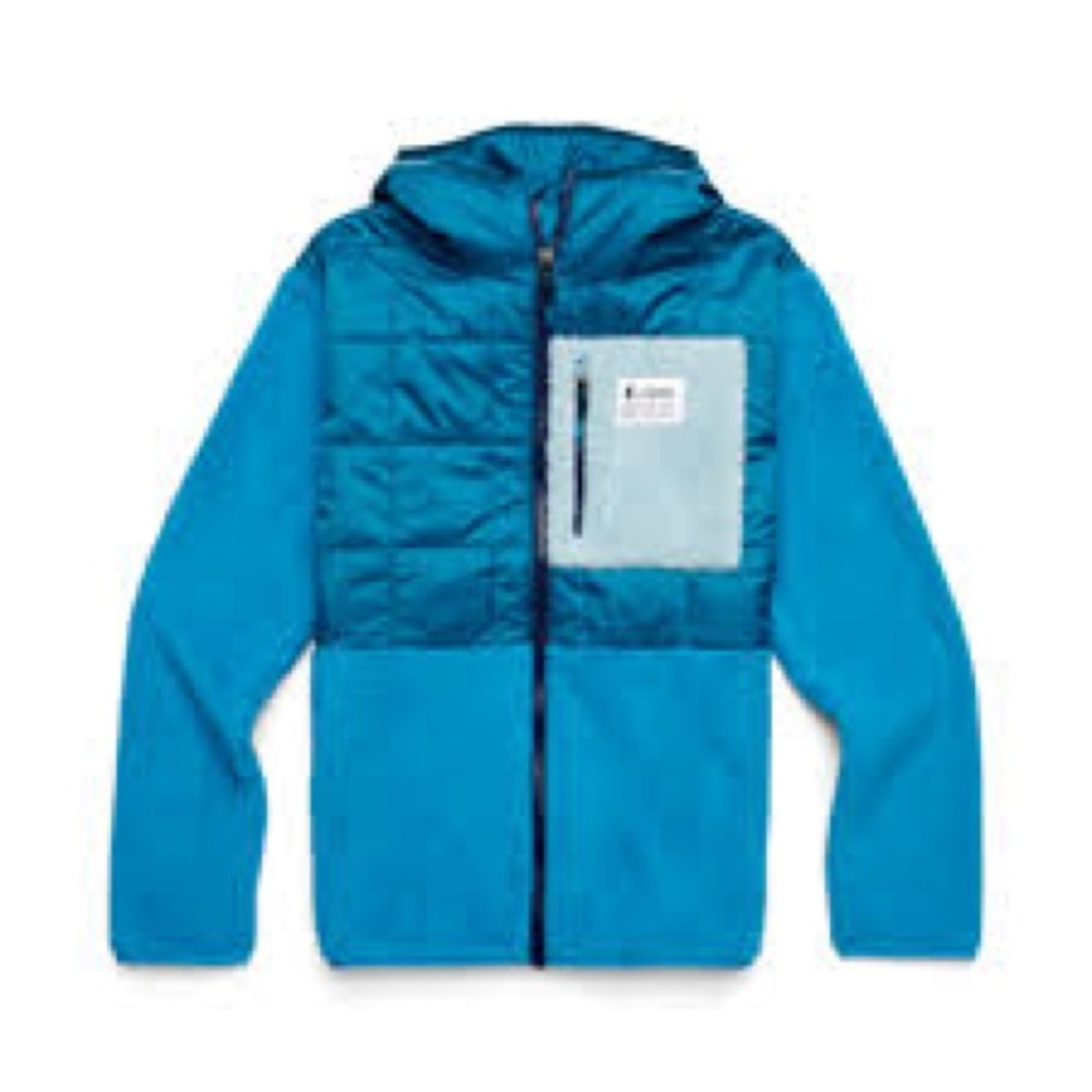 Cotopaxi Tico Hybrid Hooded Jacket Blue Abyss and Lake size Small NWT - Picture 9 of 9